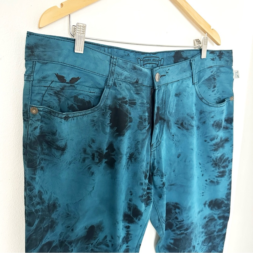 Robin’s Jean - Blue Tye Die Pants - Picture 3 of 7